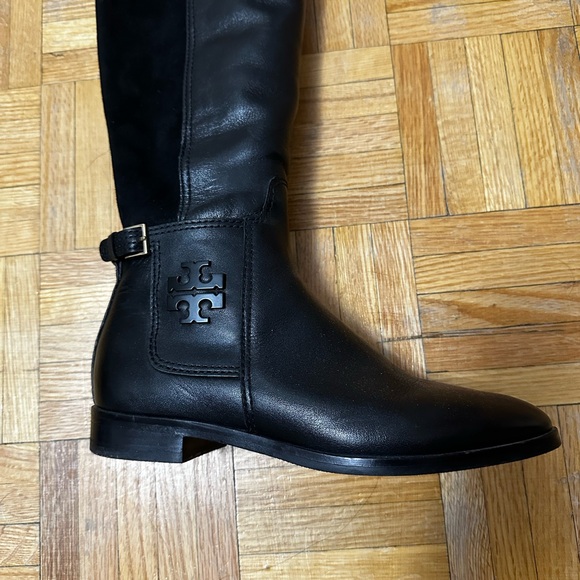 Tory Burch Black Over the Knee Boots - Picture 2 of 11